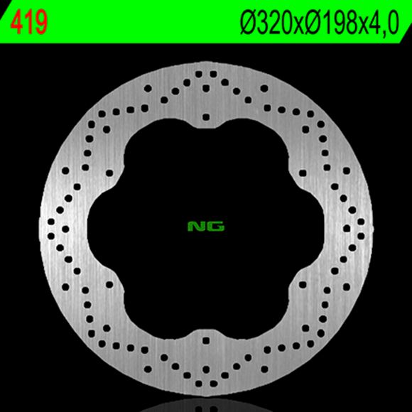 NG Round Fixed Brake DiscYAMAHA 900 XJ 900 S DIVERSION (4KM) - 1995 - 2002Ref: NGD00150A / 1024096