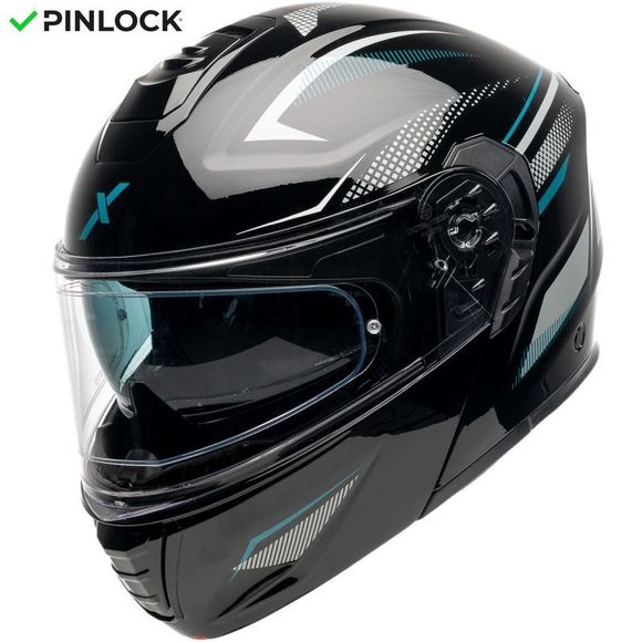 Dexter ATLAS Eclipse - Black / Gray modular helmetRef: DX0685