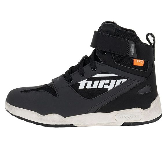 Furygan GET DOWN WATERPROOF Motorcycle Shoes - Black / WhiteRef: FU1080