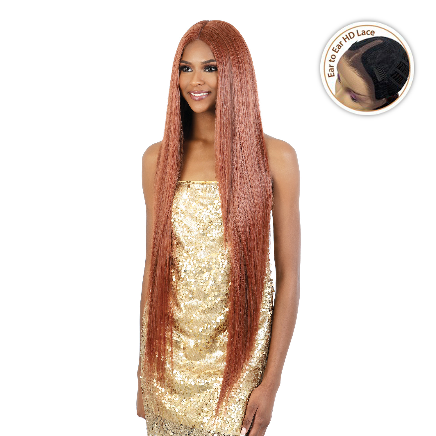 Motown Tress HD Lace Front Wig Remy Touch Premium Mix LDP-Remy 40