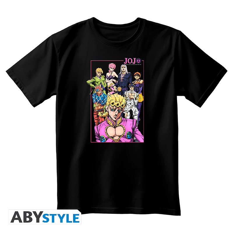 JOJO'S BIZARRE ADVENTURE  Unisex black Tshirt Group