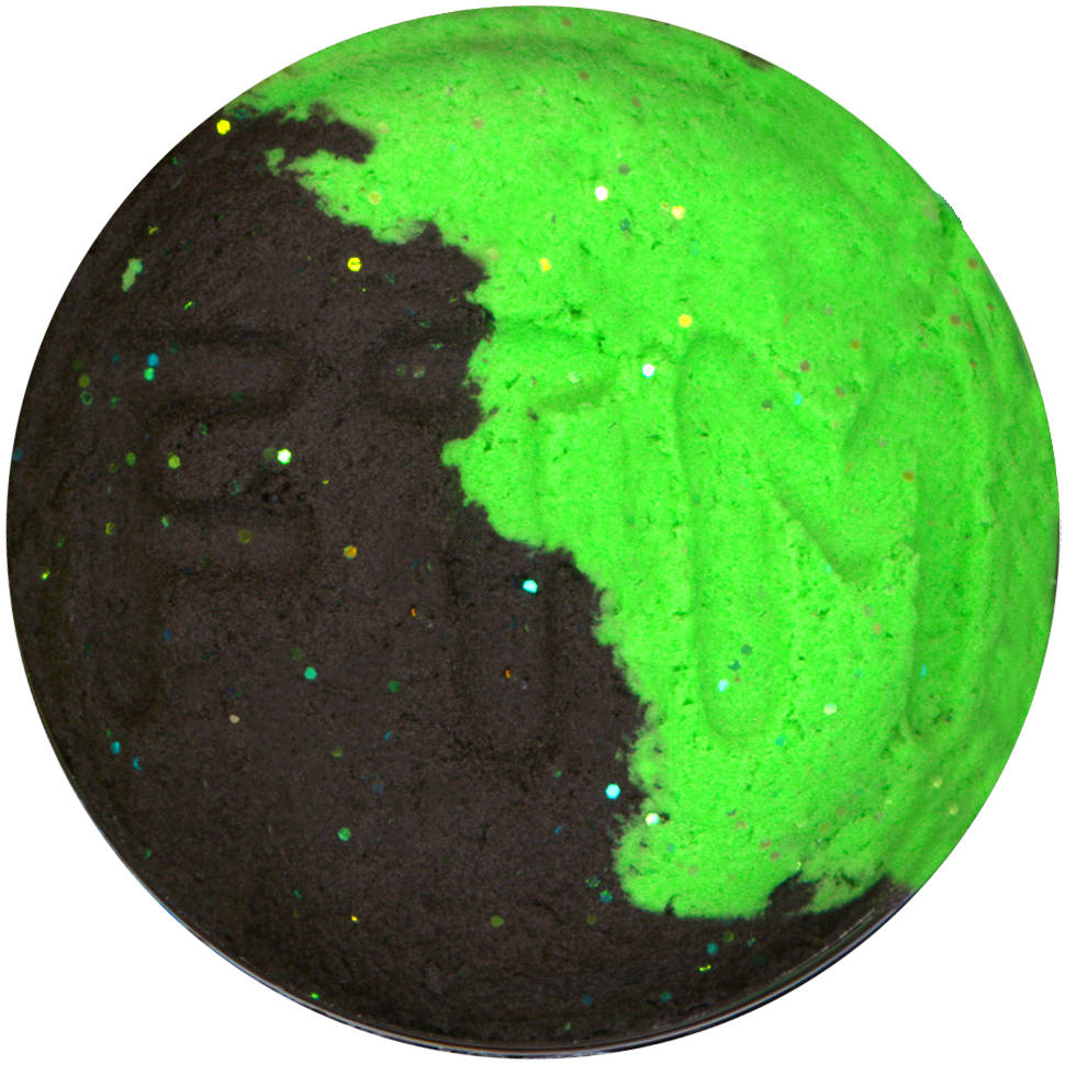 FTM Trout dough (black\/spring green)