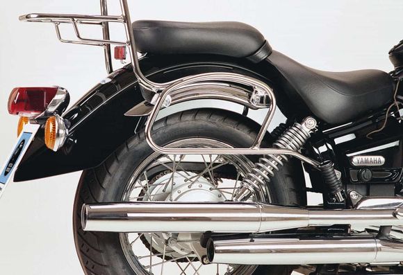 Hepco & Becker Tubular saddlebag spreaders for leather saddlebags - chromeRef: Hbe05541A / 625436 00 02