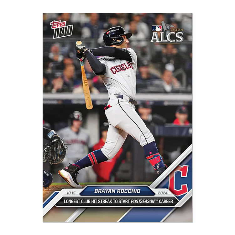 Brayan Rocchio - 2024 MLB Topps NOW® Card 838