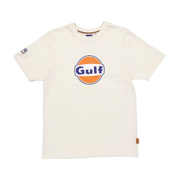 Gulf 3D LOGO Short Sleeve T-Shirt - BeigeRef: GULF0023