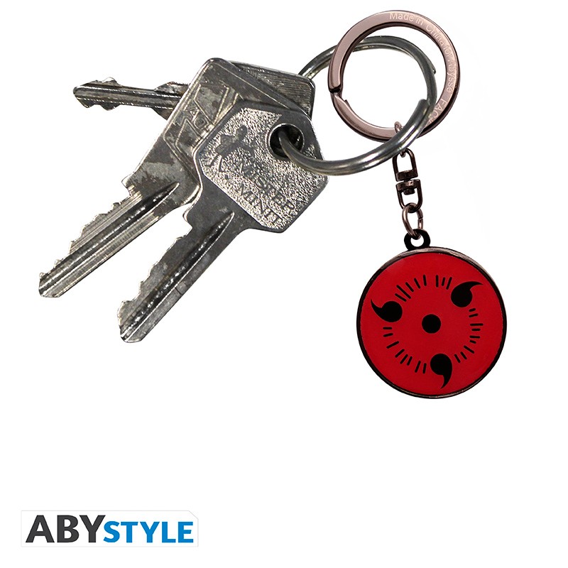 NARUTO SHIPPUDEN Moving Keychain Sharingan