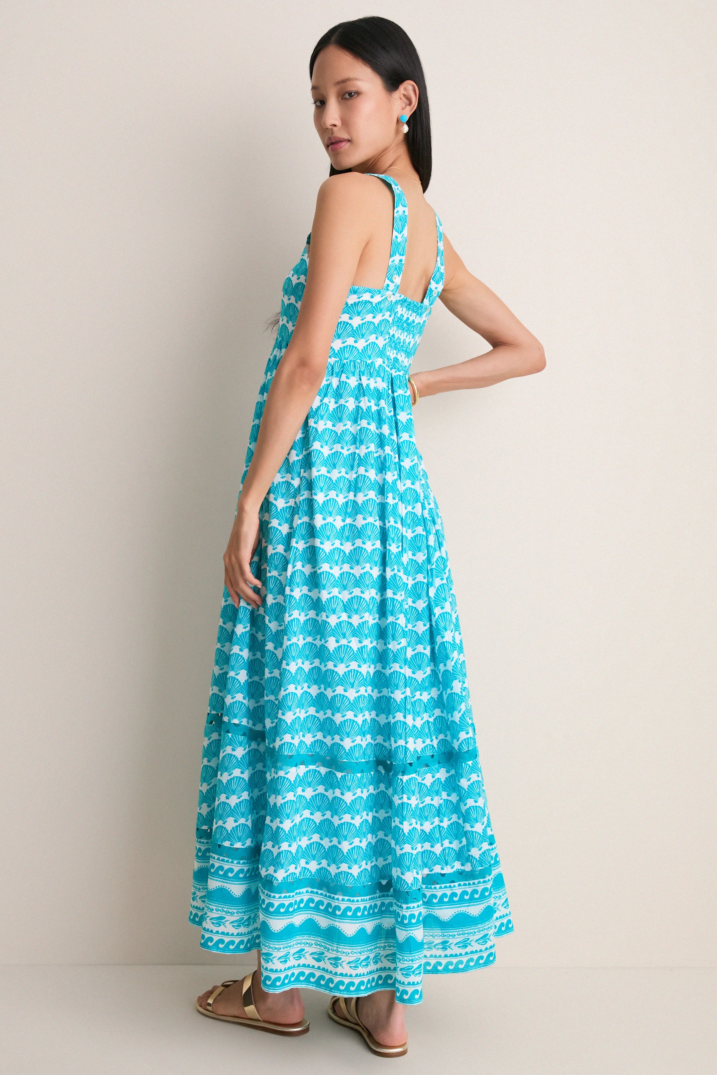 Green Isla Lily Maxi Dress