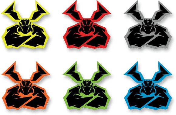 Moose Racing Sticker Sheet Universal StickerRef: Me06186A / 43202023
