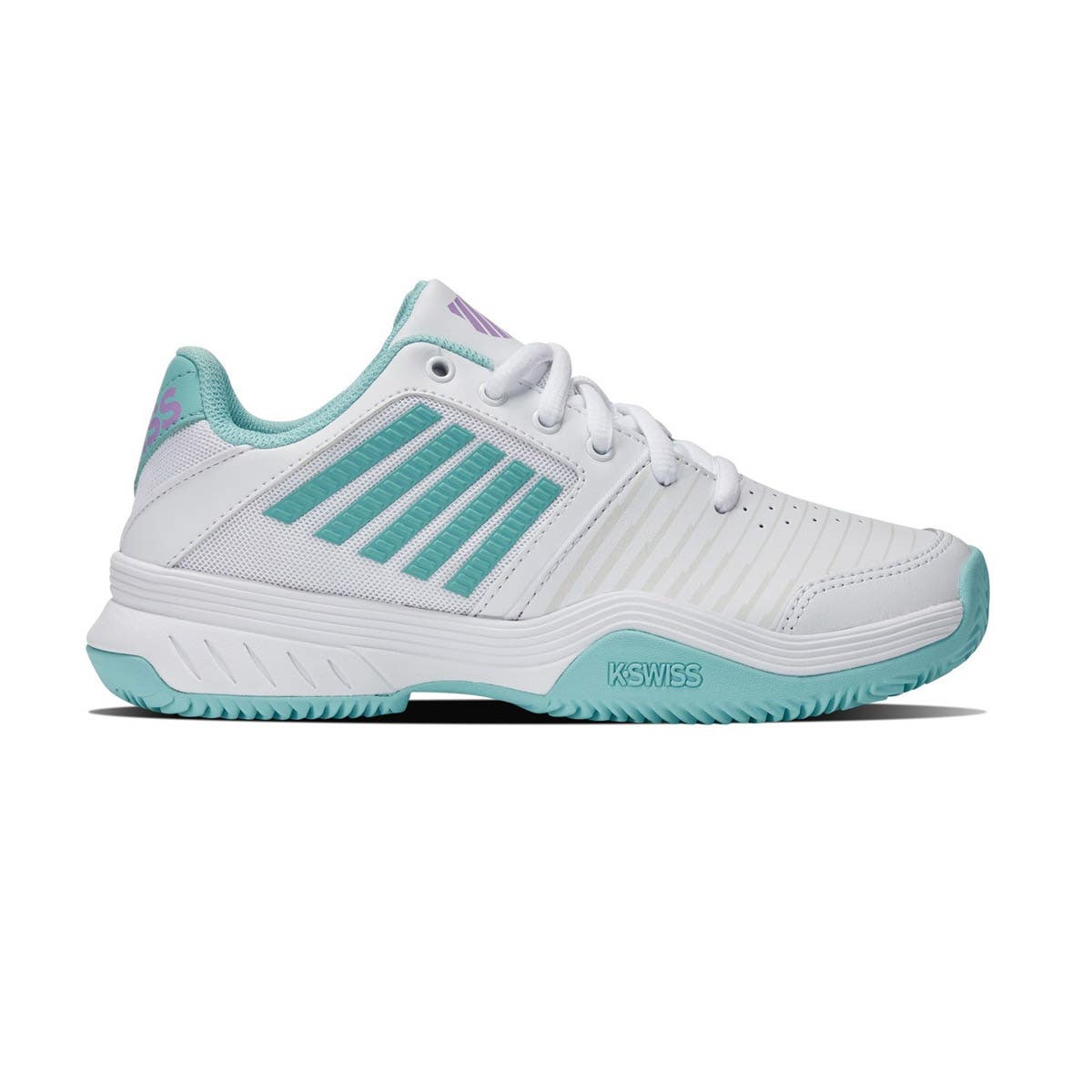 WOMEN’S WHITE AND BLUE K-SWISS COURT EXPRESS HB 96750117 SHOES