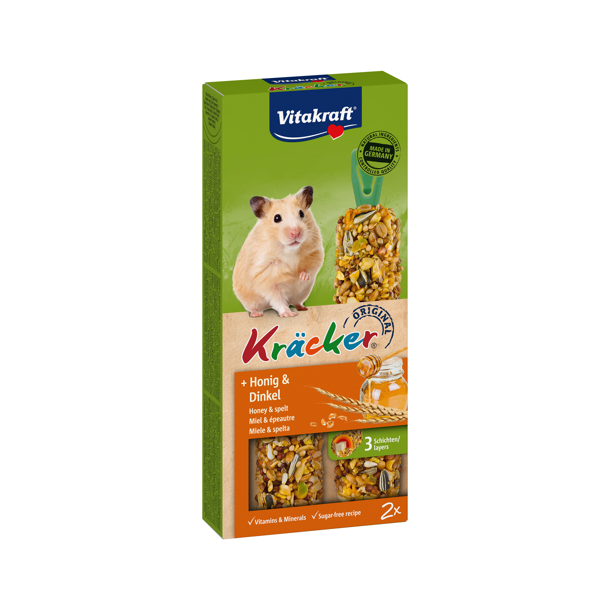 Vitakraft Hamster Cracker Honey - 2 pieces