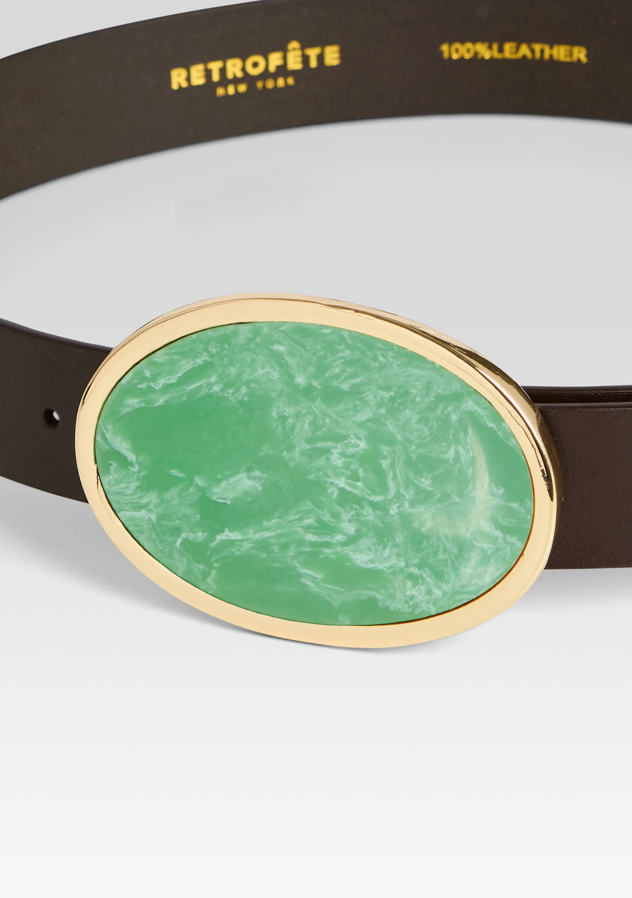 Dagmar High Waist Leather Belt