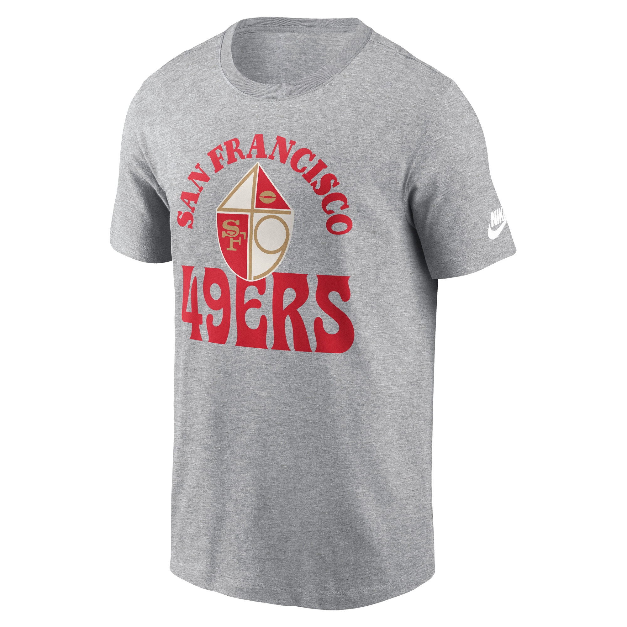San Francisco 49ers Nike Funky Throwback NFL T-Shirt Gray