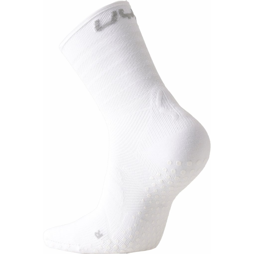 UYN Runner's Five Grip Socks Unisex - White