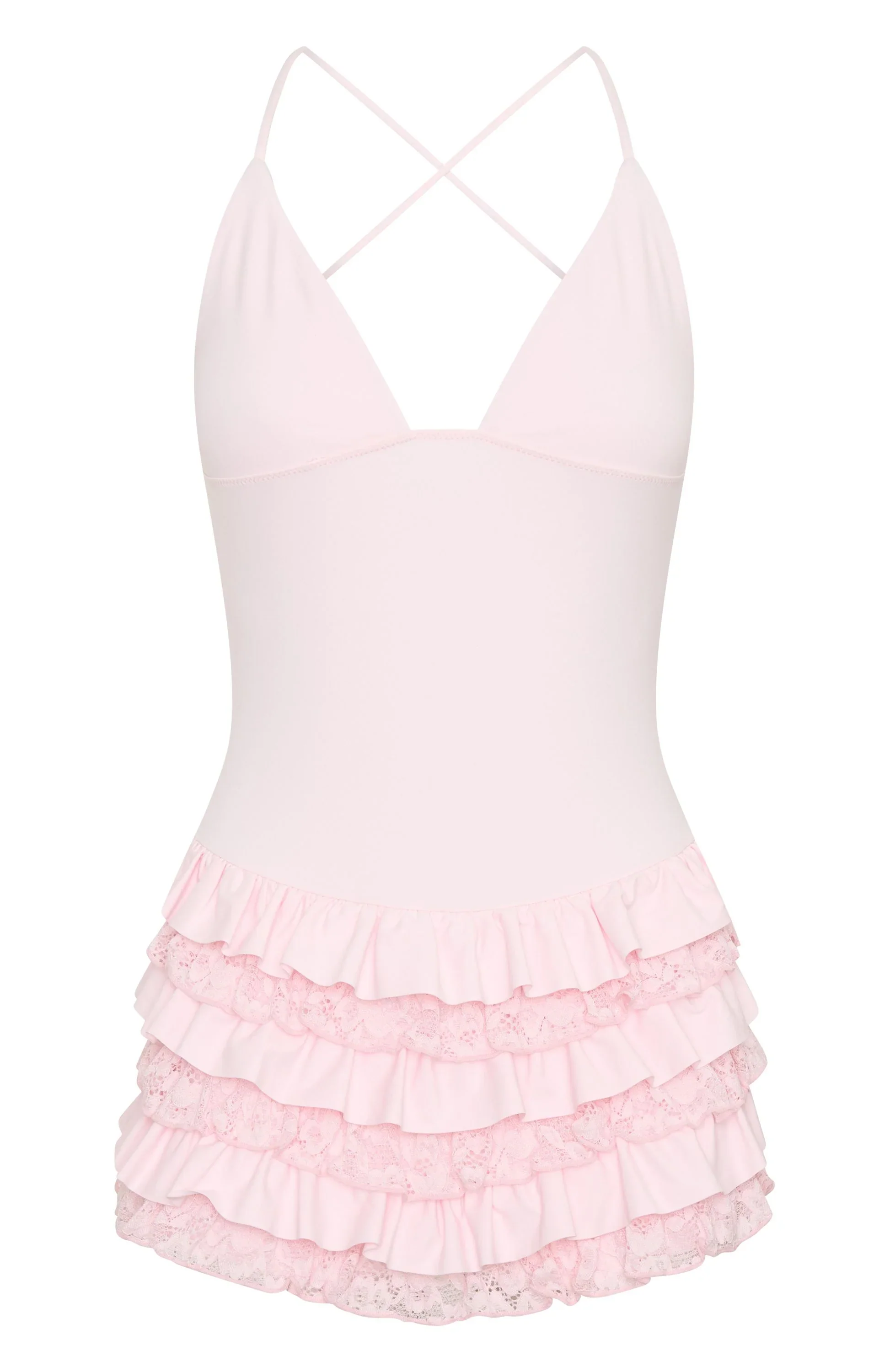 Dream Of Me Playsuit Baby Pink
