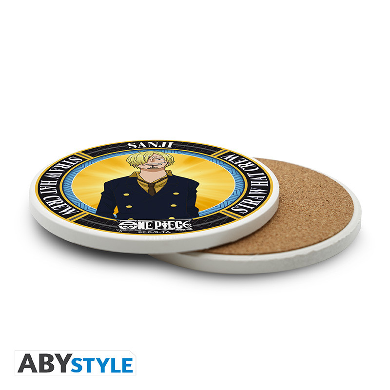 ONE PIECE Ceramic Coasters Sanji