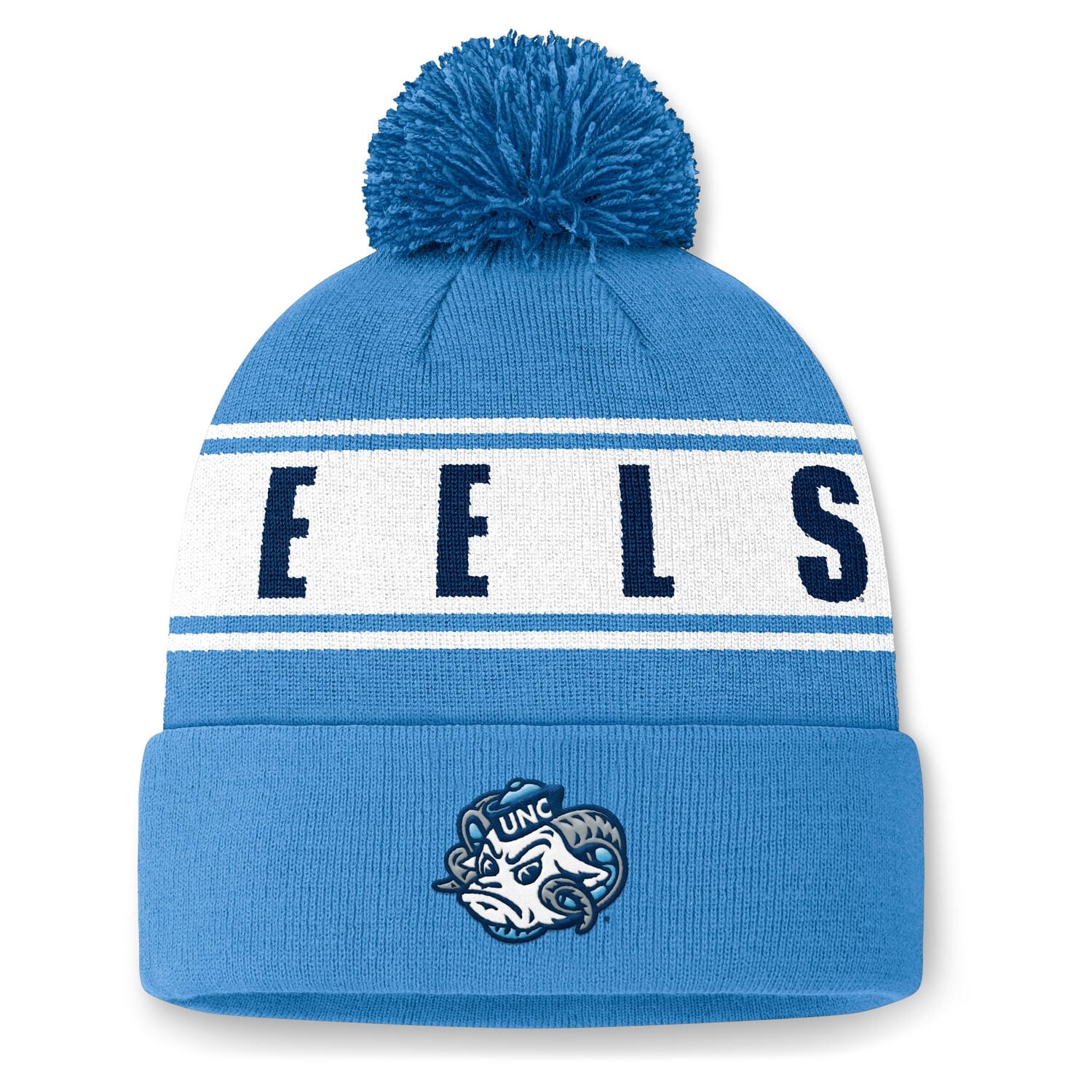 North Carolina Tar Heels Wraparound NCAA Knit Hat Blue