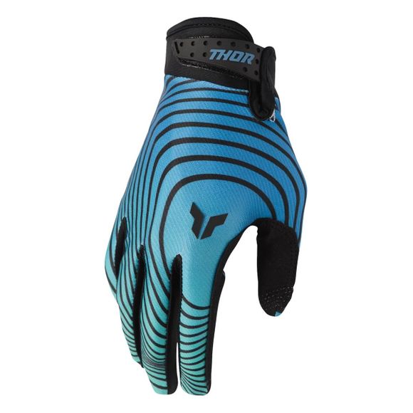 Thor Launch cross Gloves - Identity 2025 - Blue / BlackRef: TO3299