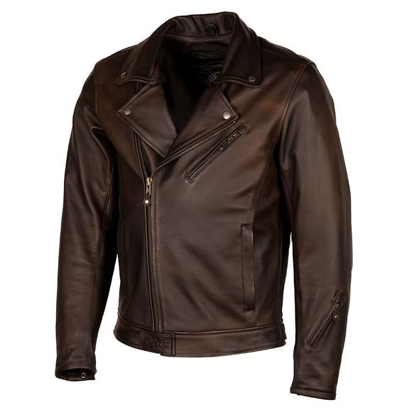 DXR VINZ Motorcycle Jacket - BrownRef: DXR0240