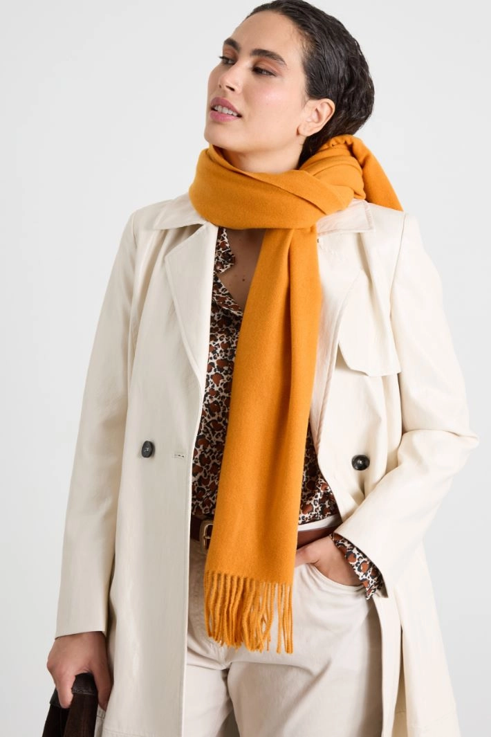 Light cloth scarf - ORANGE