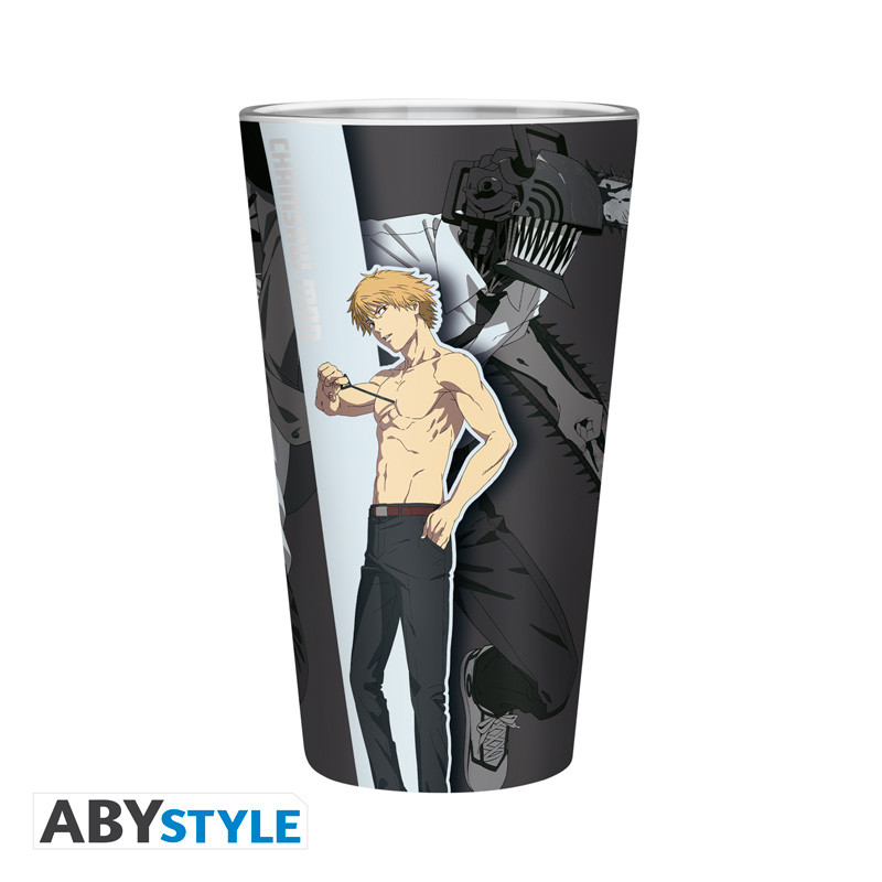 CHAINSAW MAN Large Glass Trio