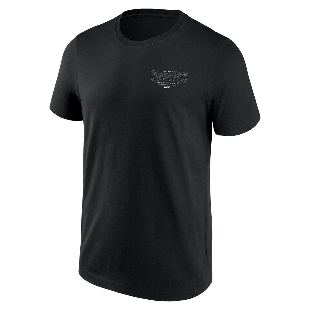UFC Derrick Lewis Graphic T-Shirt - Black - Mens