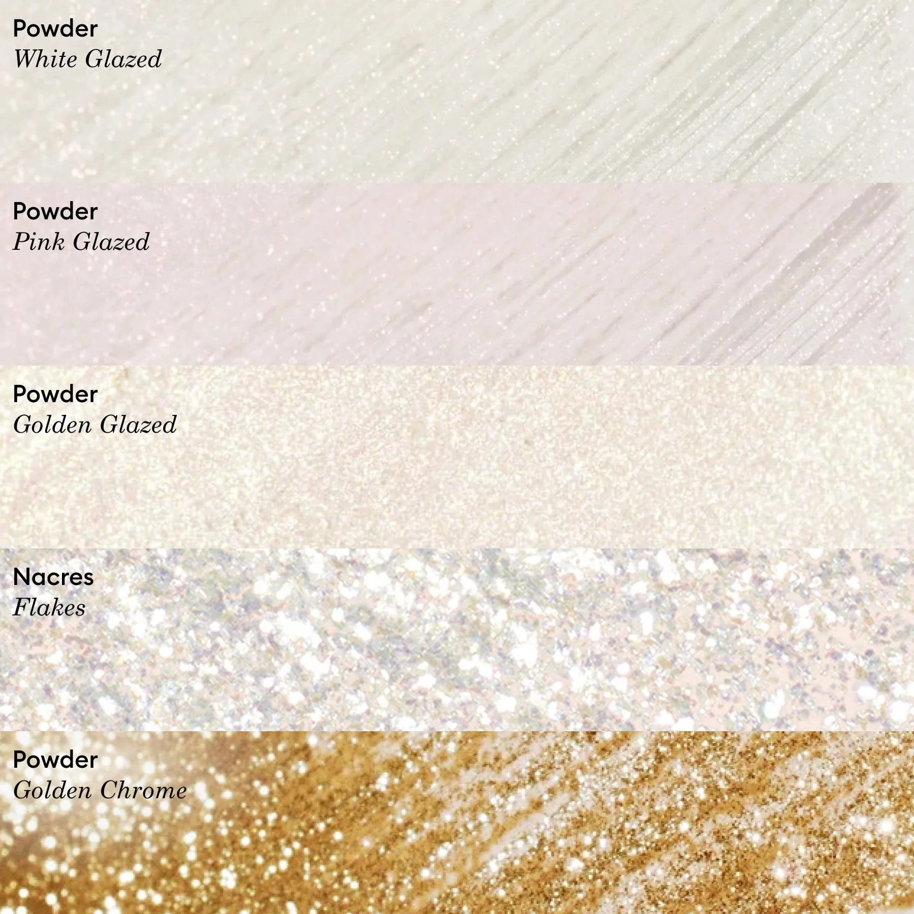 Pink Glazed Effect Powder