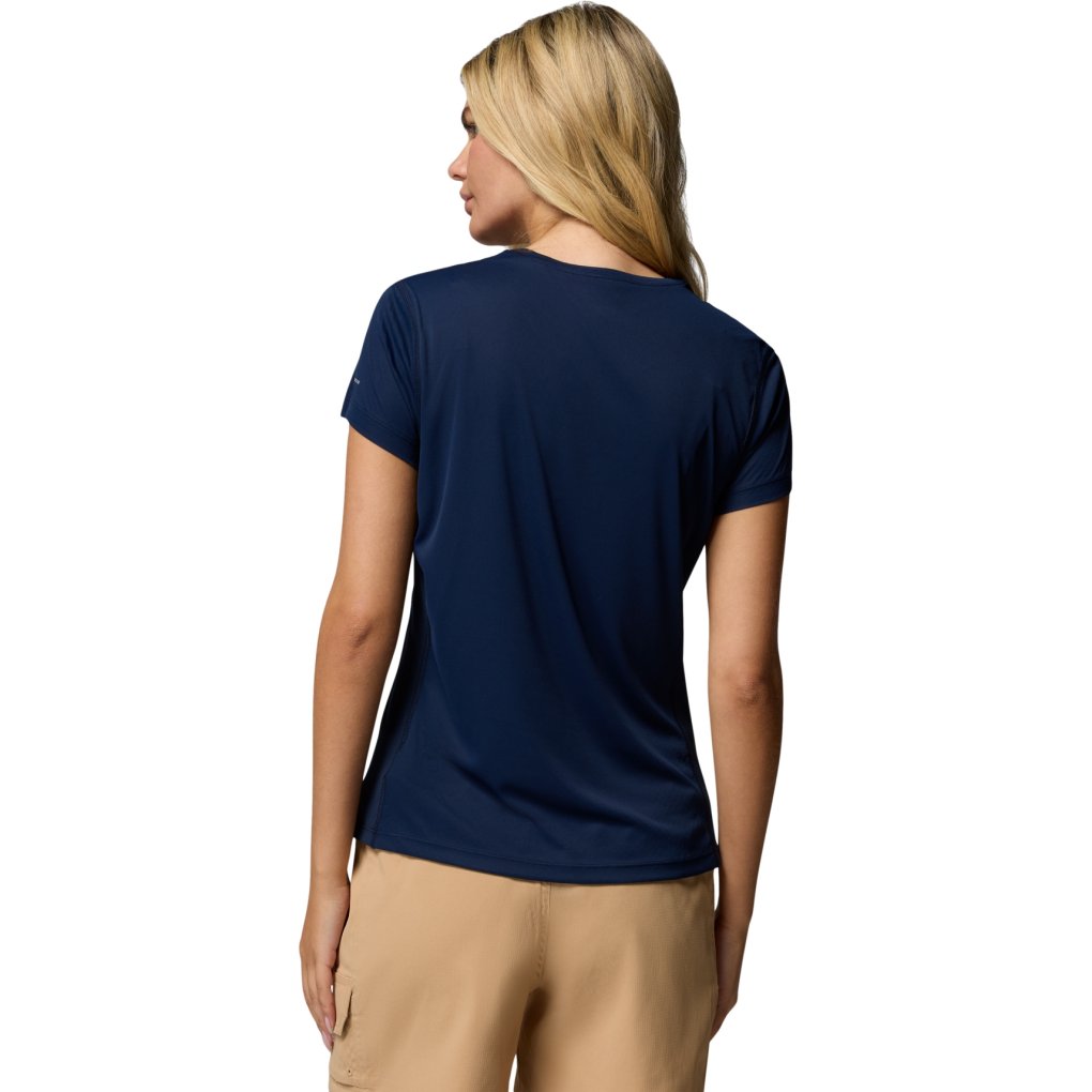 Columbia Zero Rules Light Crew T-Shirt Women - Collegiate Navy