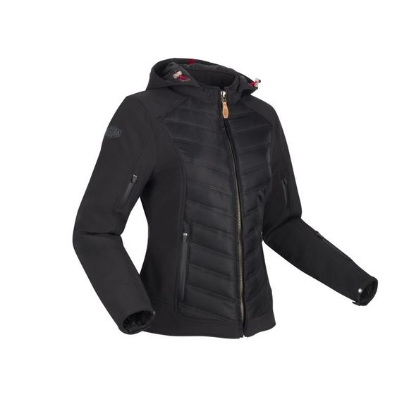 Segura Lady Natcho 2 - Black / Red Motorcycle JacketRef: SG1494