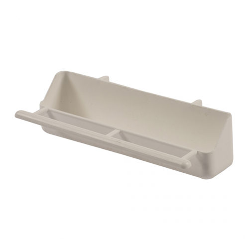 Duvo+ Aviary Feeder with Perch - 18 x 4 x 3cm