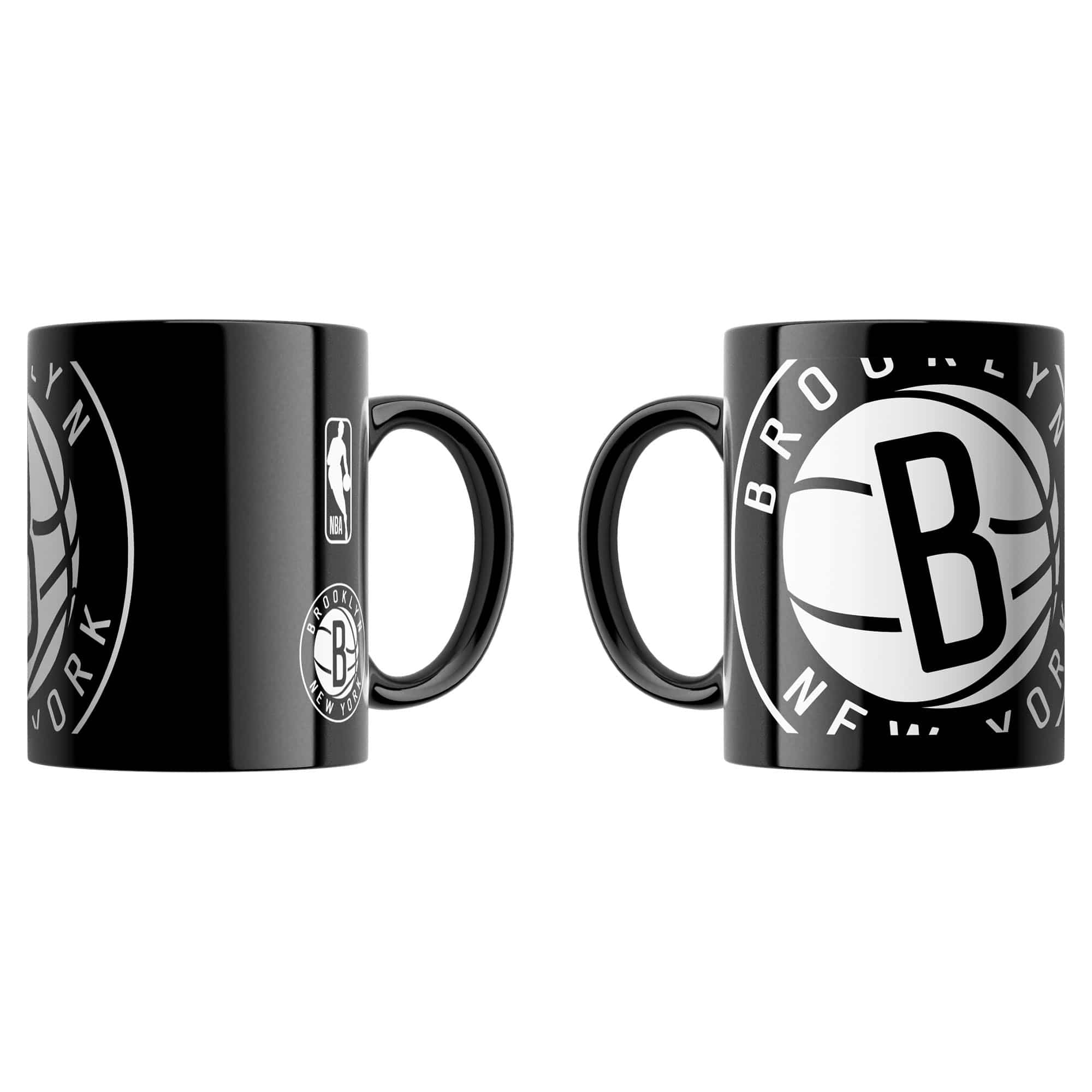 Brooklyn Nets Oversized Logo NBA Mug (330 ml)