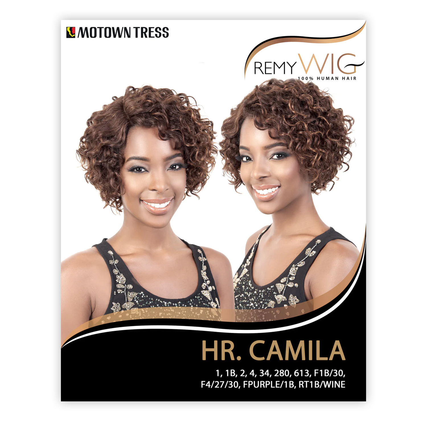 Motown Tress Remy Human Hair Wig HR.Camila