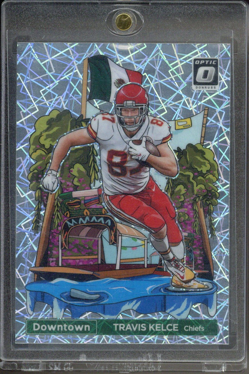 2023 Panini Donruss Optic Travis Kelce International Downtown #7