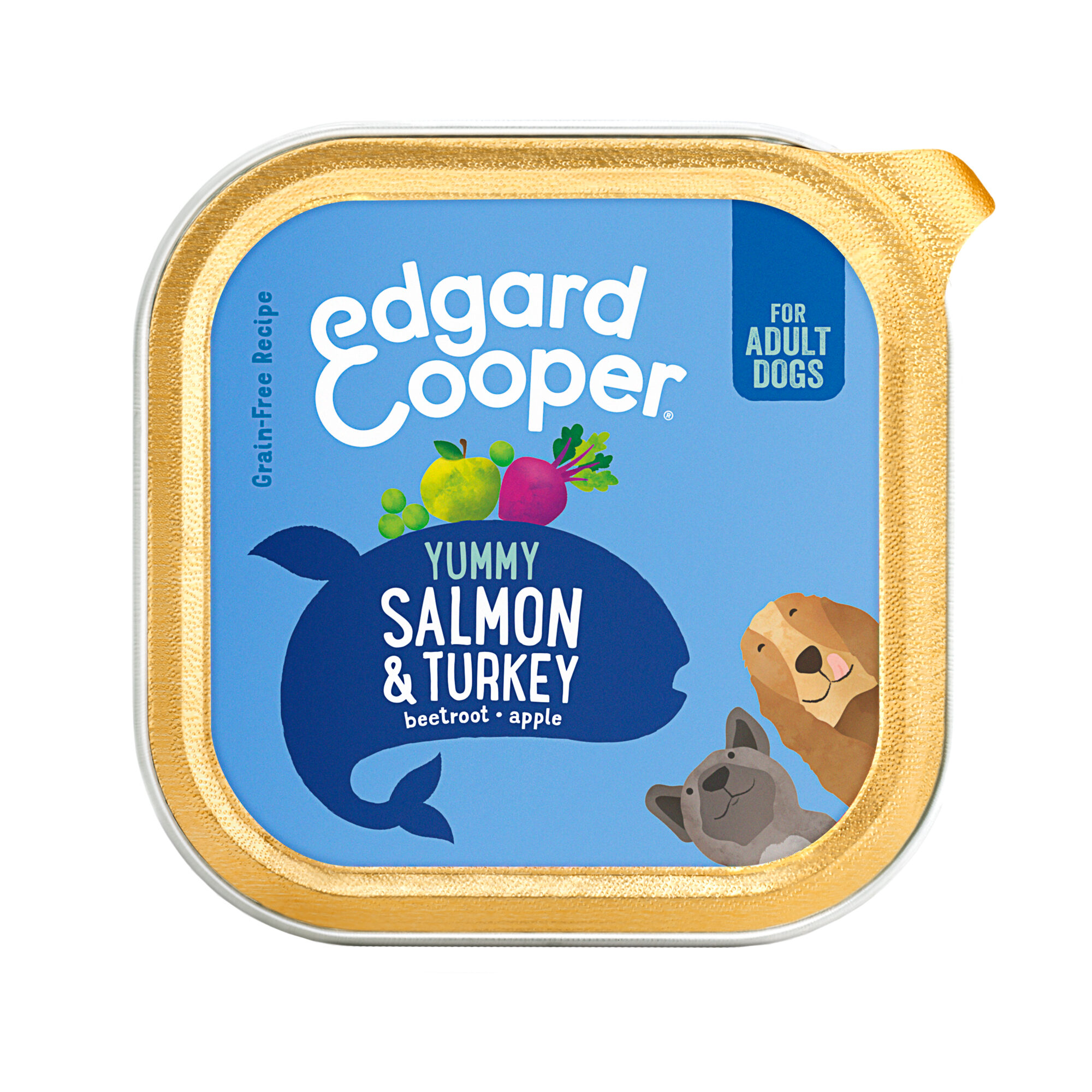 Edgard & Cooper Adult - Salmon & Turkey - 11 x 150 g