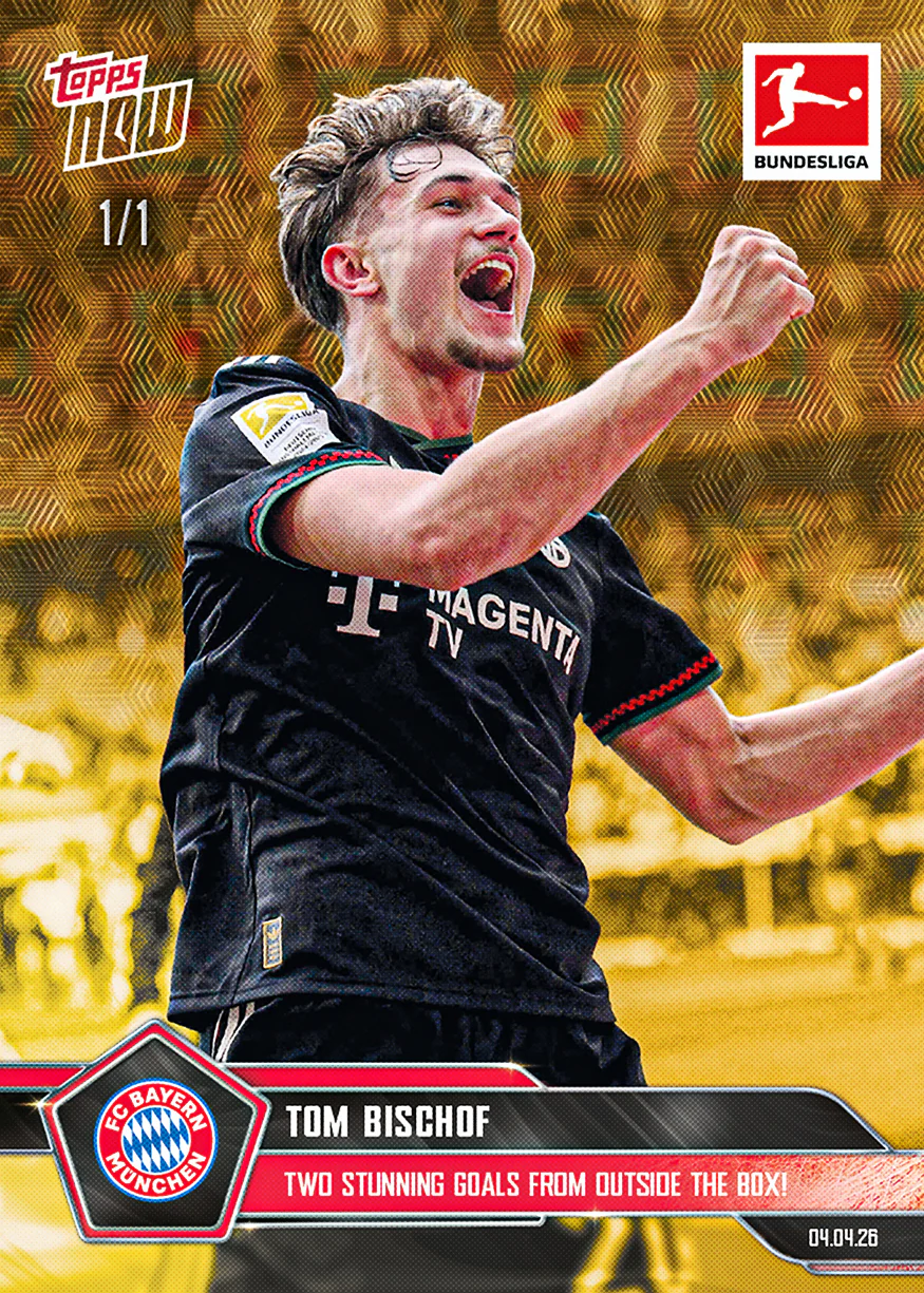 Tom Bischof - 2025-26 Bundesliga Topps NOW® - Card 161 - PR: 864