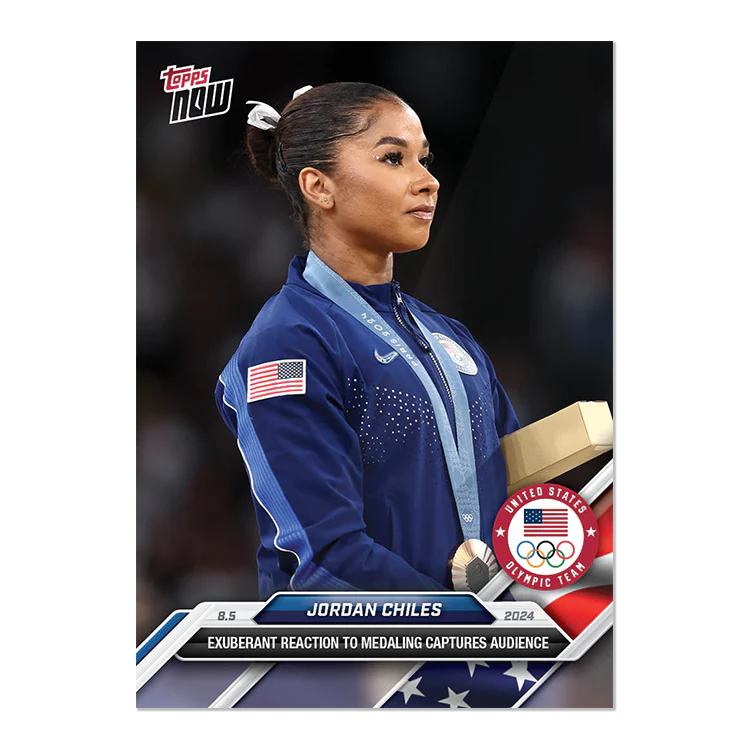Jordan Chiles - 2024 Olympic Games TOPPS NOW® Card 14