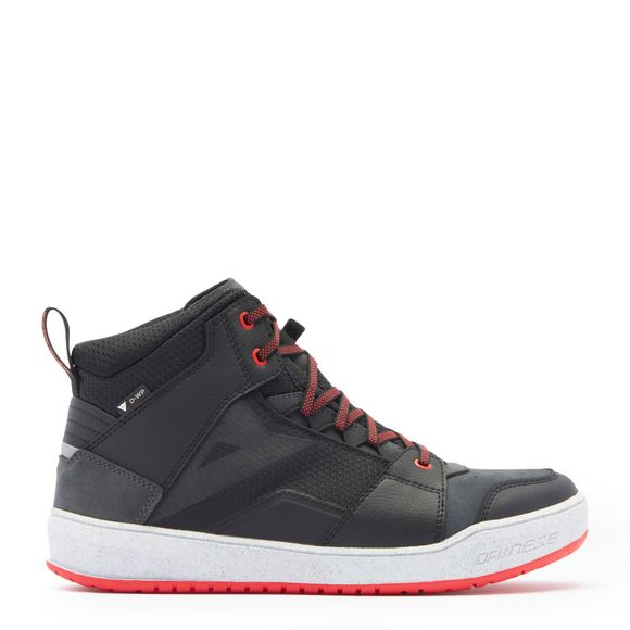 Dainese Suburb D -Waterproof Motorcycle Sneakers - Black / RedRef: DN2151