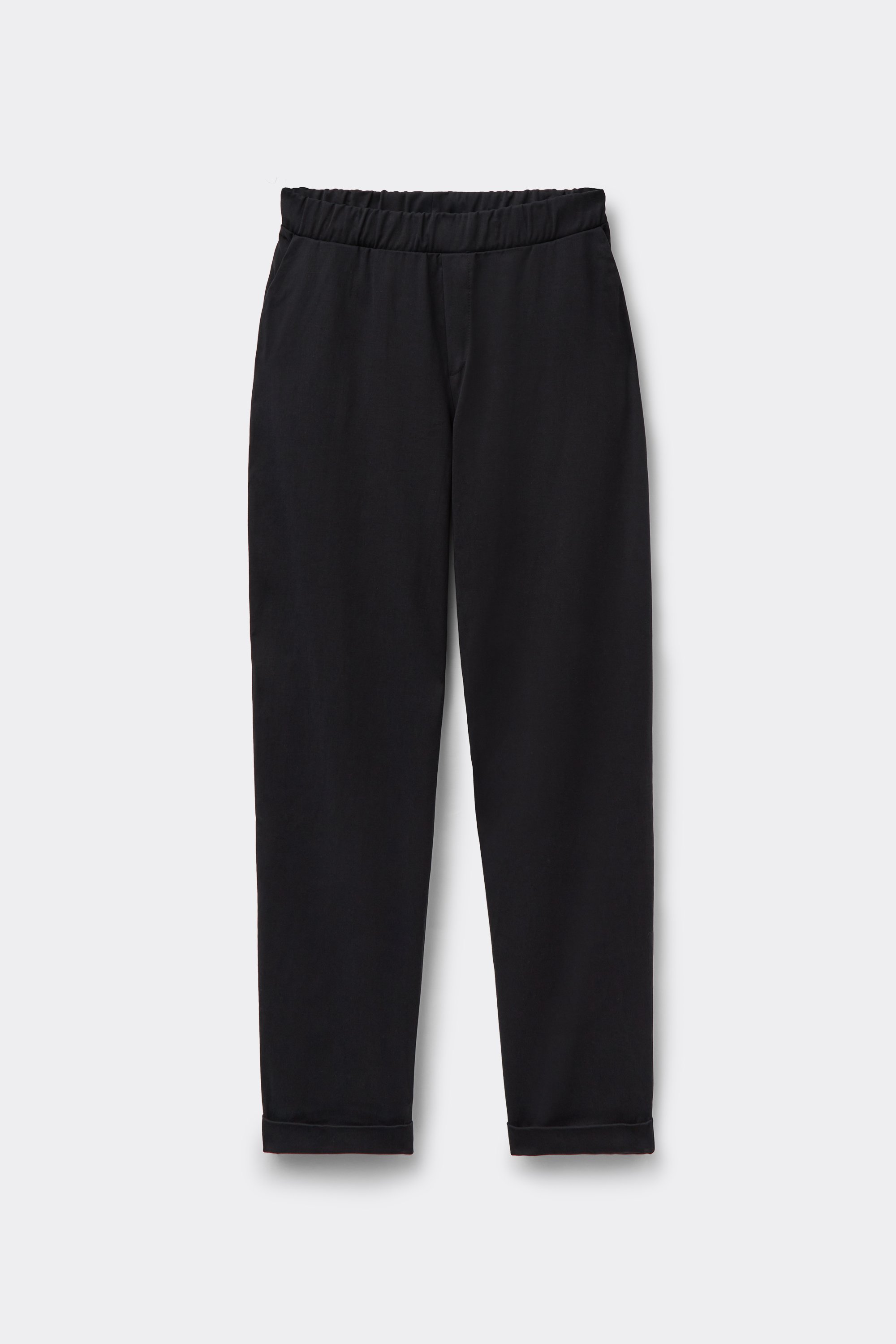 Gabardine Cigarette Trousers