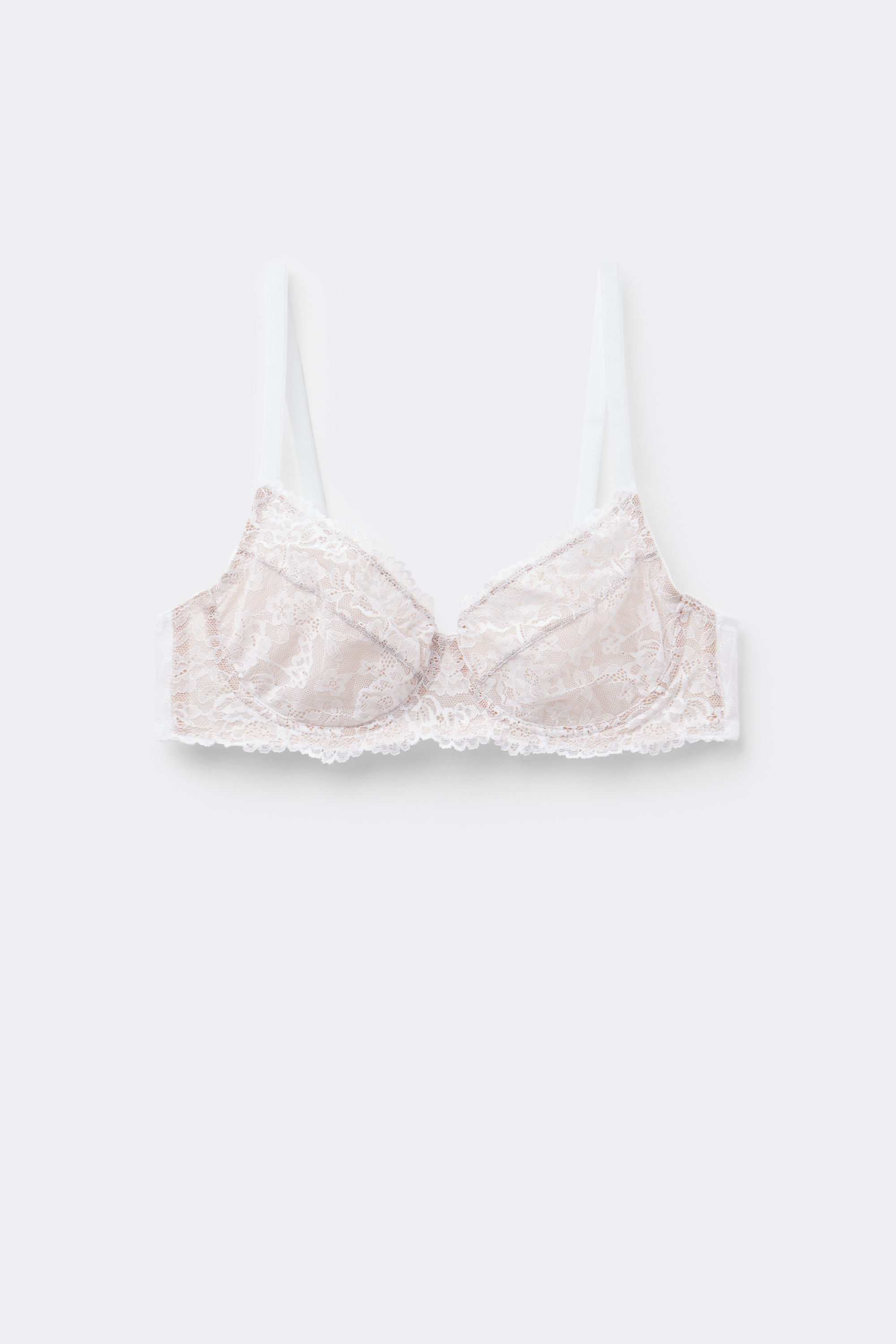 Paris Recycled Lace Unpadded Balconette Bra