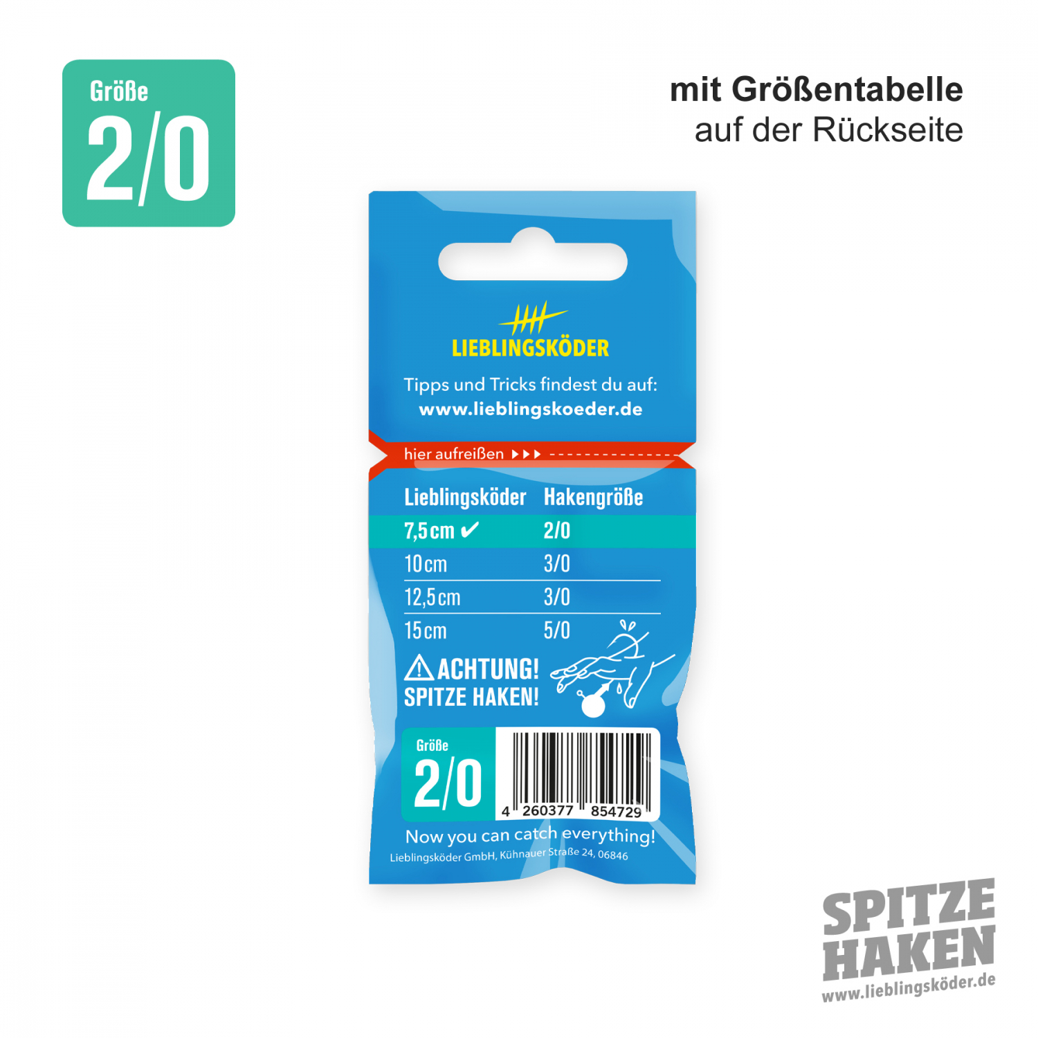 Lieblingsköder Fishing hook Sharp (2\/0)