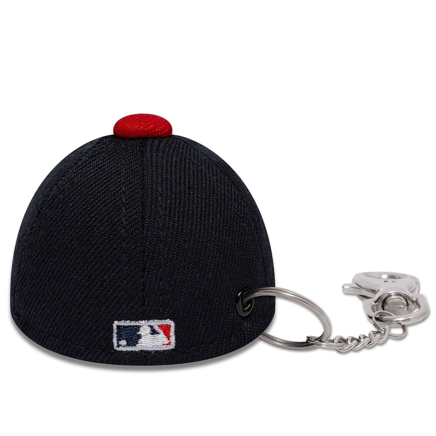 Atlanta Braves MLB Mini Cap Mini Cap Key Chain Navy