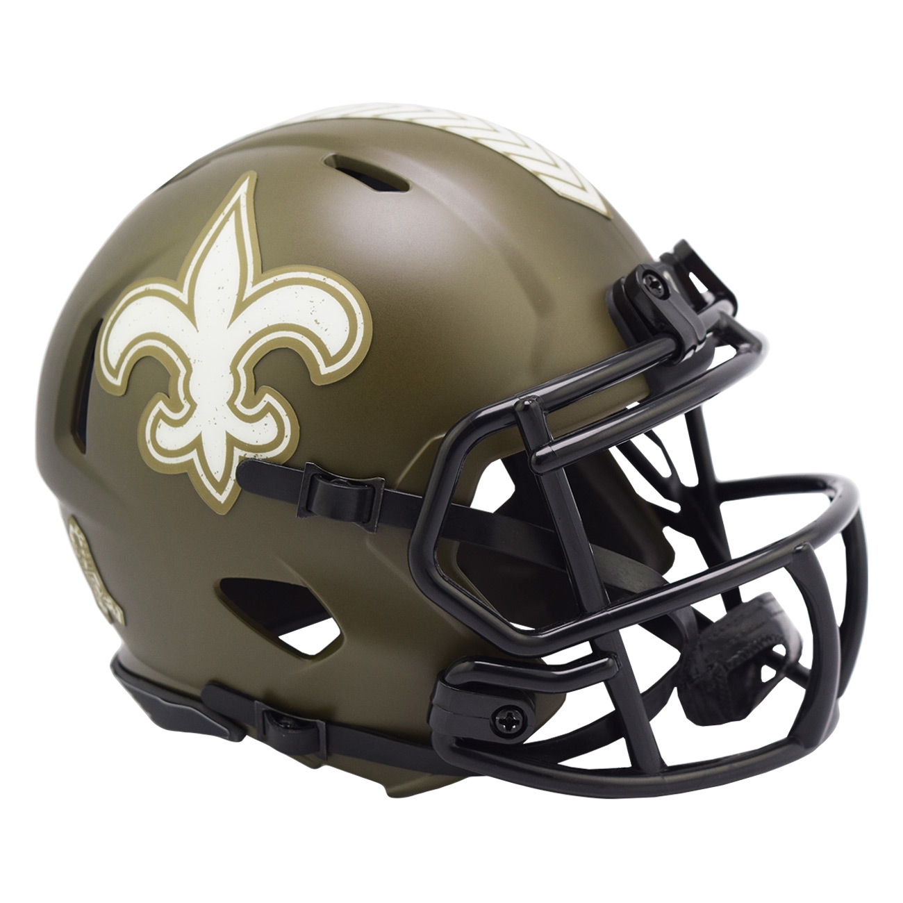 New Orleans Saints 2022 Salute to Service NFL Speed Mini Helmet