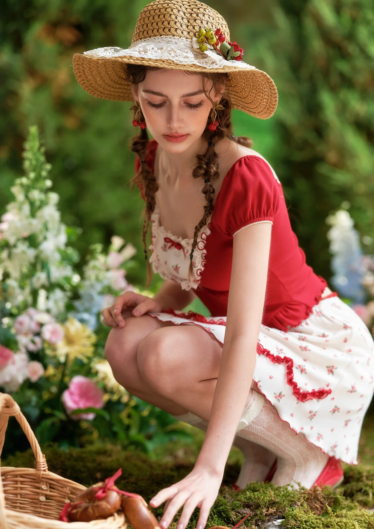 Juicy Watermelon Skirt