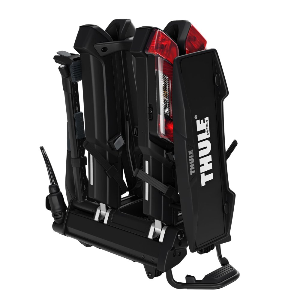 Thule Epos Foldable Hitch Platform Bike Rack - 2 Bikes - Black