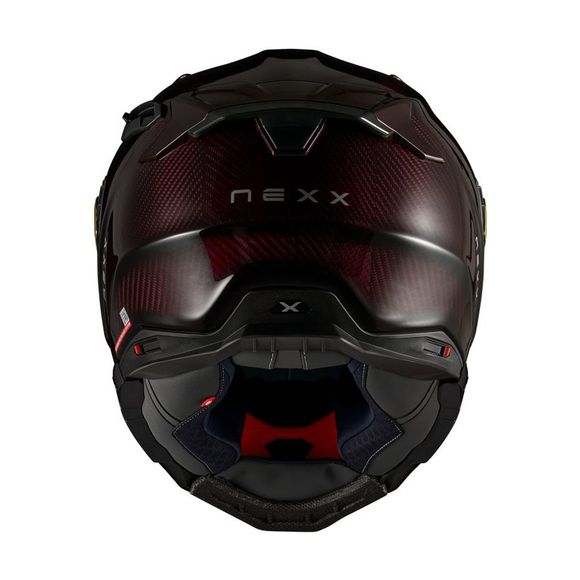 Nexx X.WST3 Full-Face Helmet - LAVA - Carbon / RedRef: NE0667