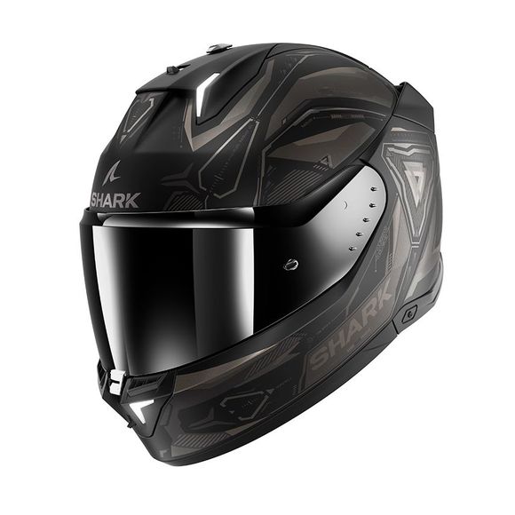 Shark SKWAL i3 - LINIK Full-Face Helmet - Black / GreyRef: SH1693-CKAAM