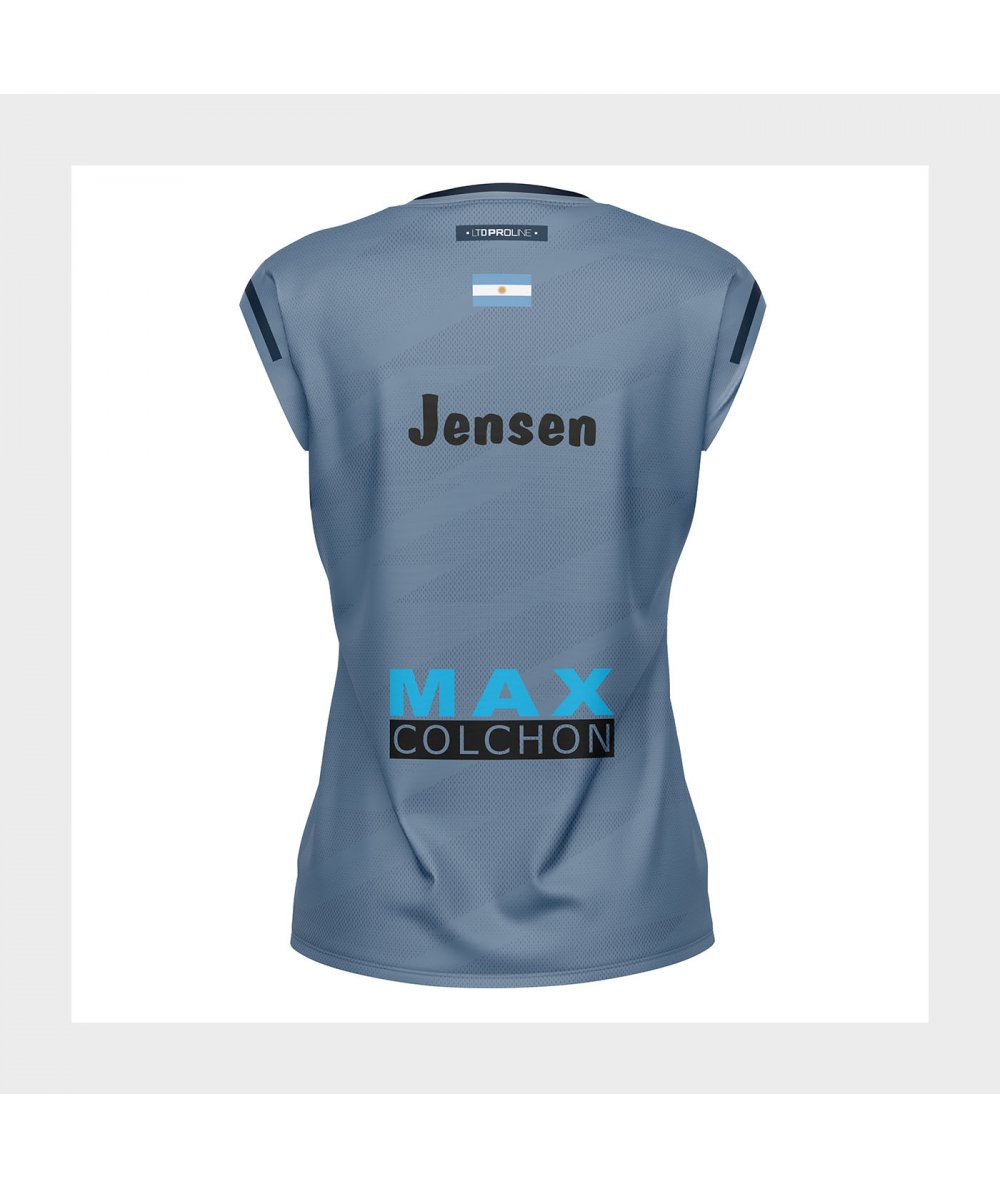 CAMISETA BULLPADEL PINATAR CJ AZUL ATOMICO VIGORE