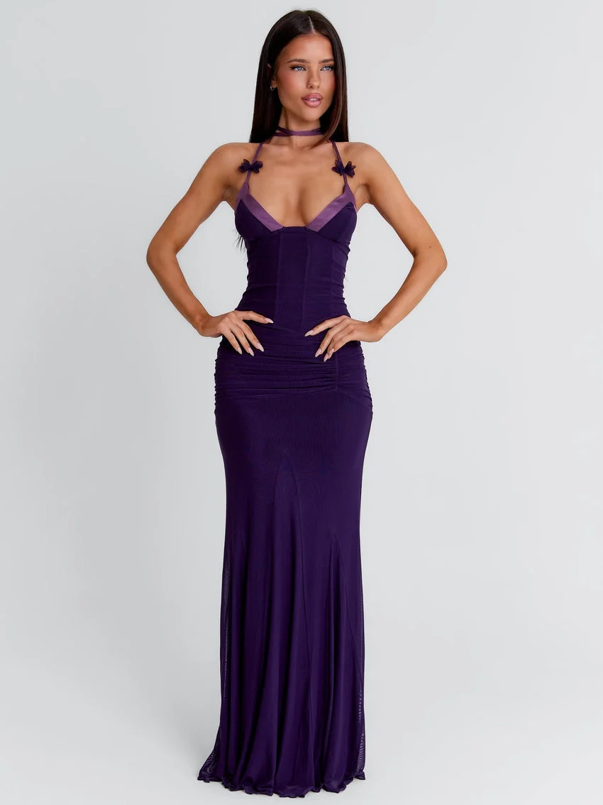Ailiani Maxi Dress Purple