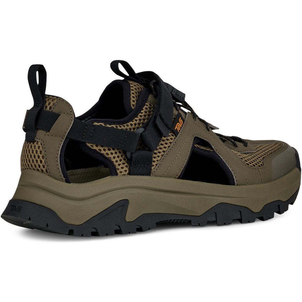 Teva Hurricane XLT3 Closed-Toe Sandals Men - dark olive/black