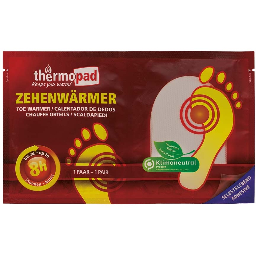 thermopad Toe Warmer 8h - pair