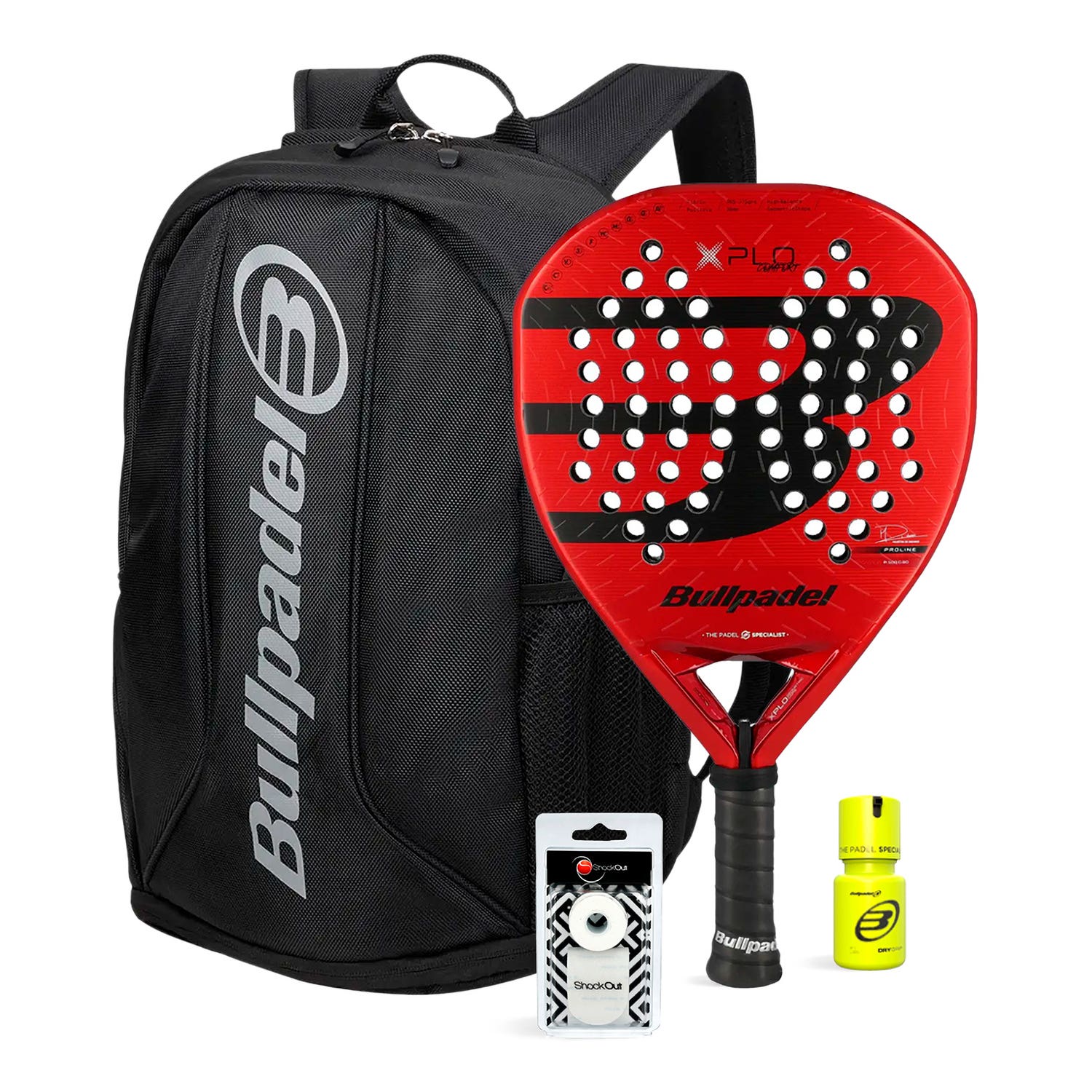 PACK BULLPADEL XLPO COMFORT BAG AVANT 2 DRY GRIP